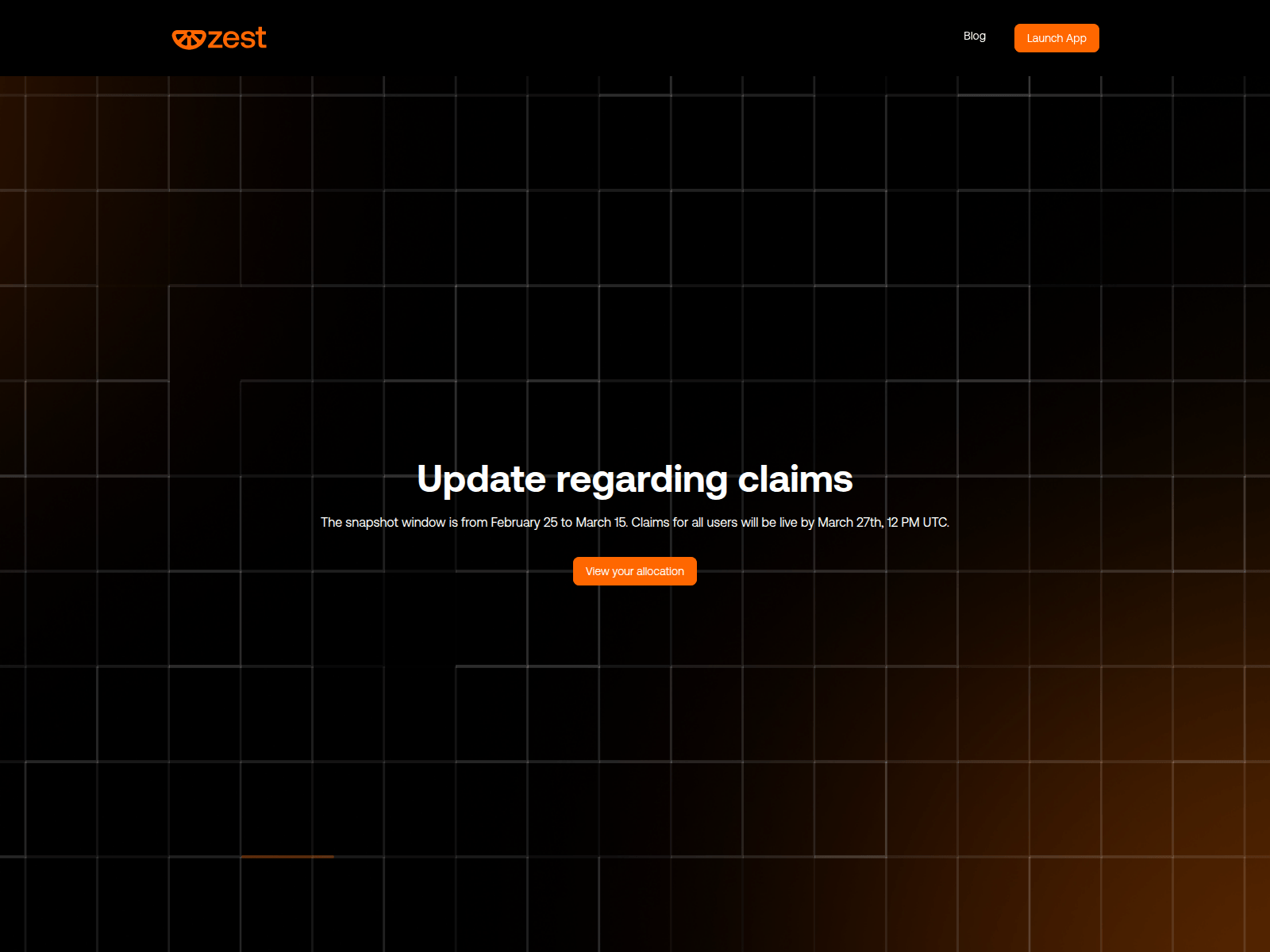 Forensic screenshot of portal-zestprotocol.xyz