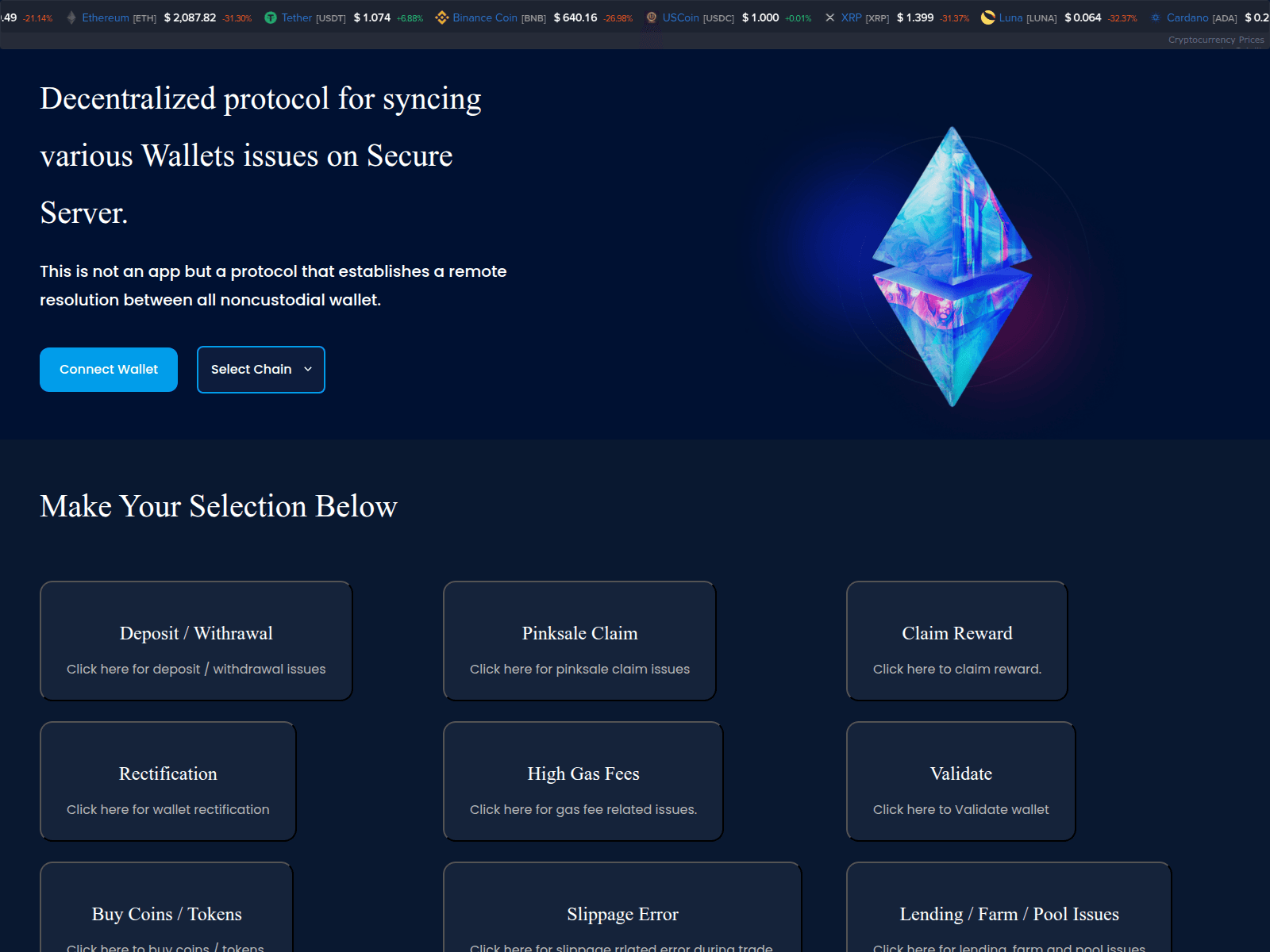 Forensic screenshot of nacoinrelated.pages.dev