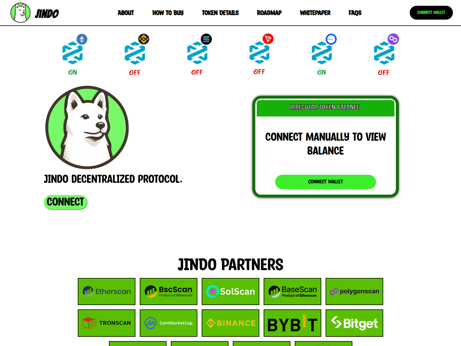 Screenshot of jindo-decentralized.pages.dev