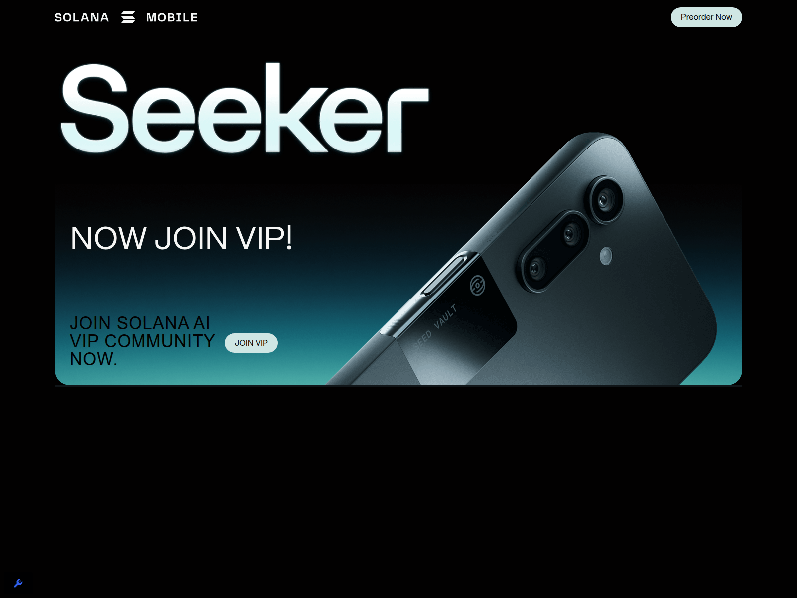 Screenshot of solanaai.pages.dev