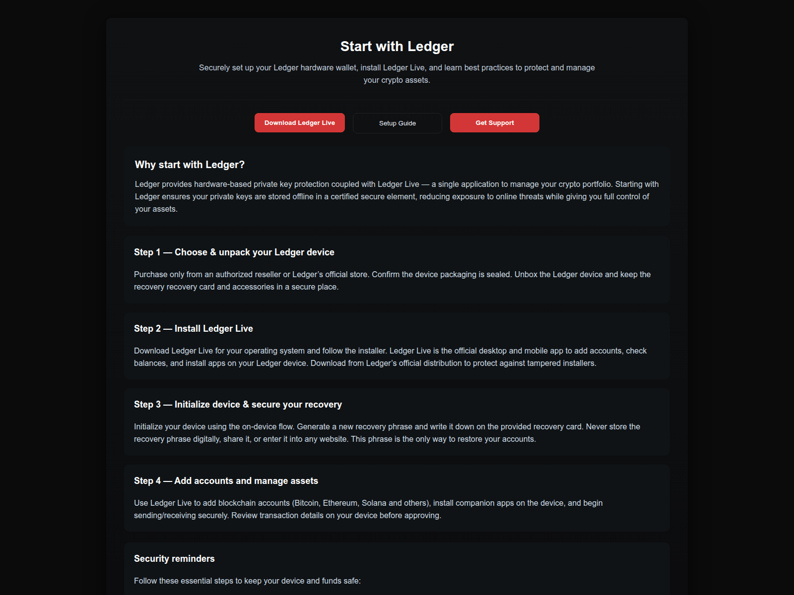 Forensic screenshot of help-start-ledgr.pages.dev