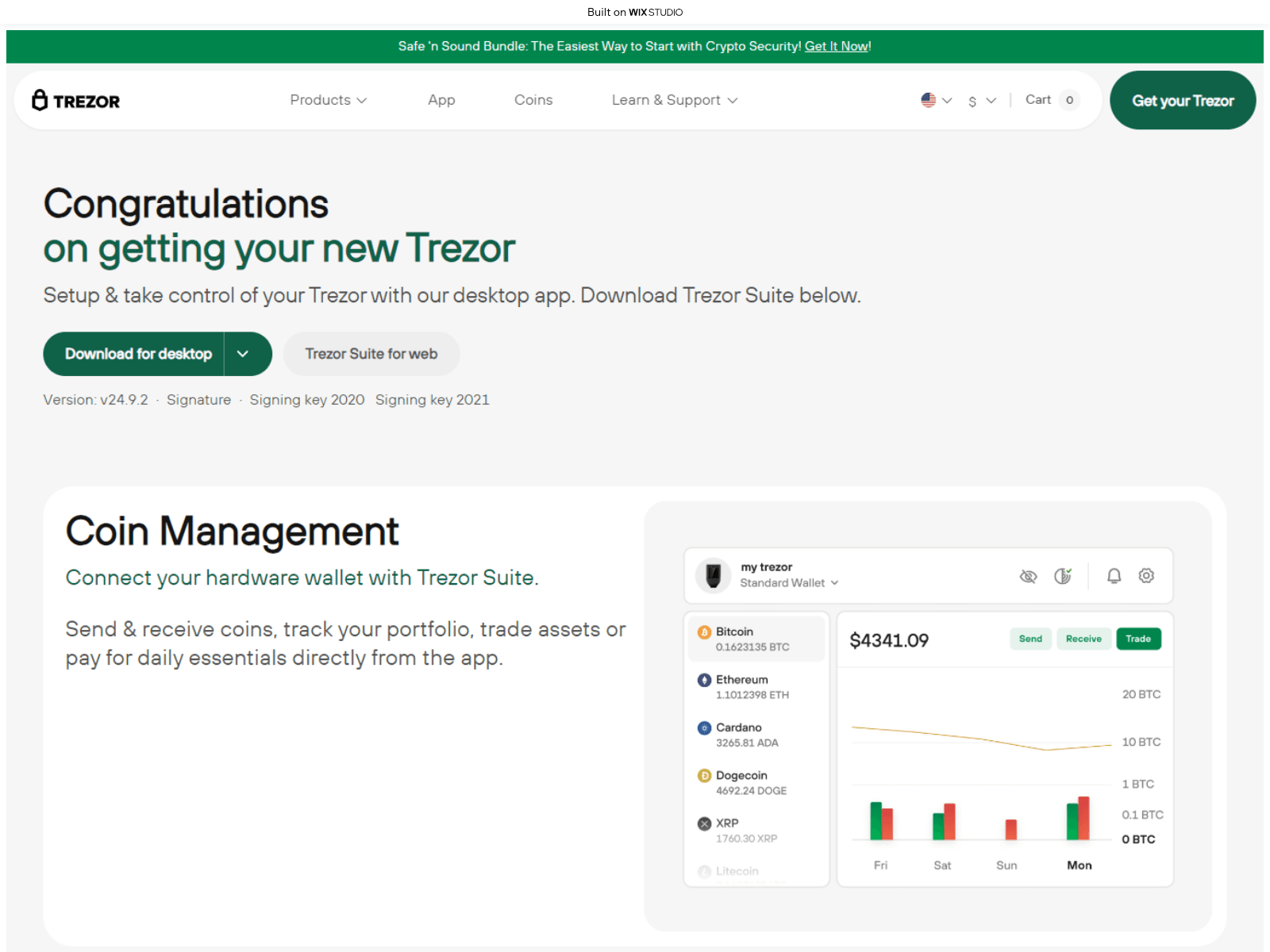 Screenshot of en-suites.wixstudio.com