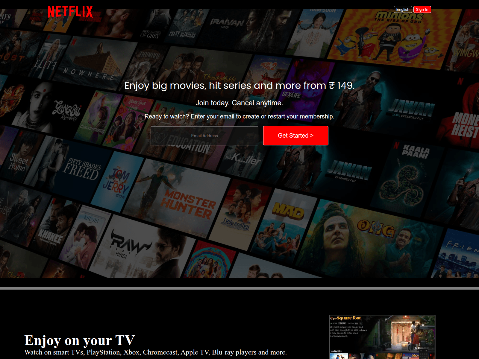 Screenshot of netflix-clone-k25l.vercel.app