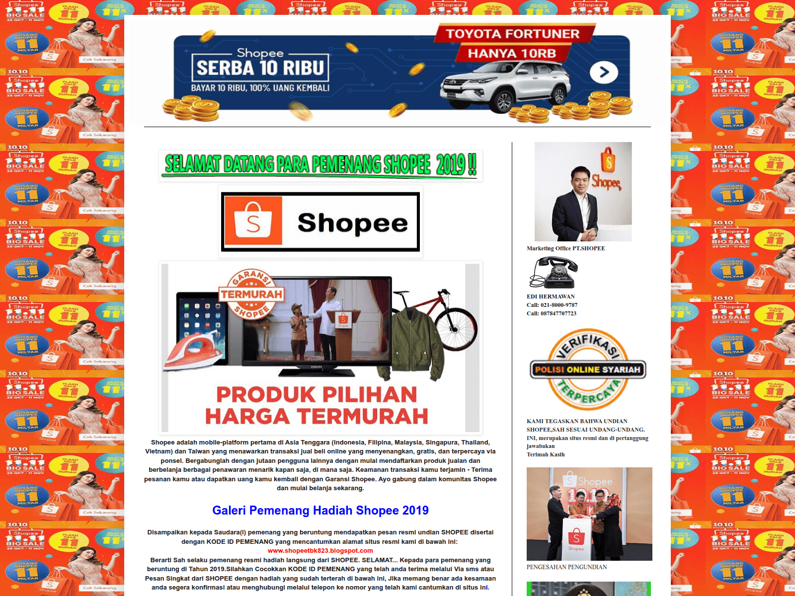 Forensic screenshot of shopeetbk823.blogspot.com