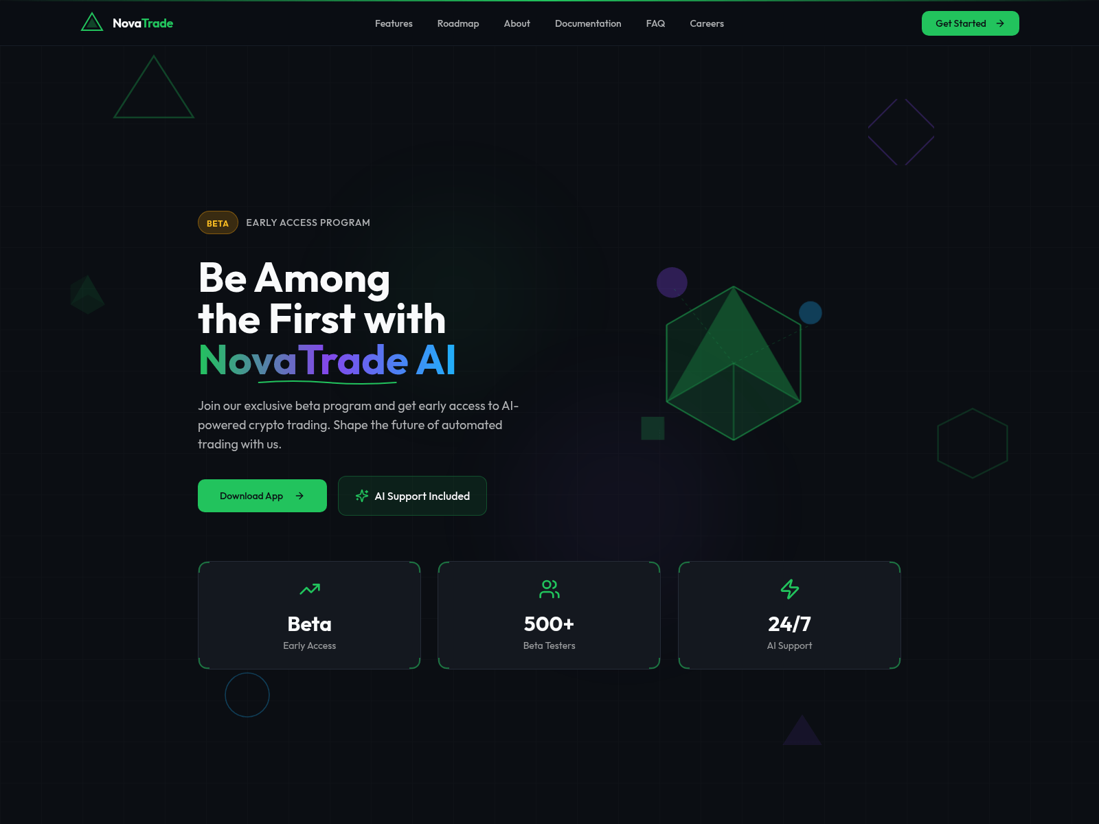 Screenshot of tradenv.top