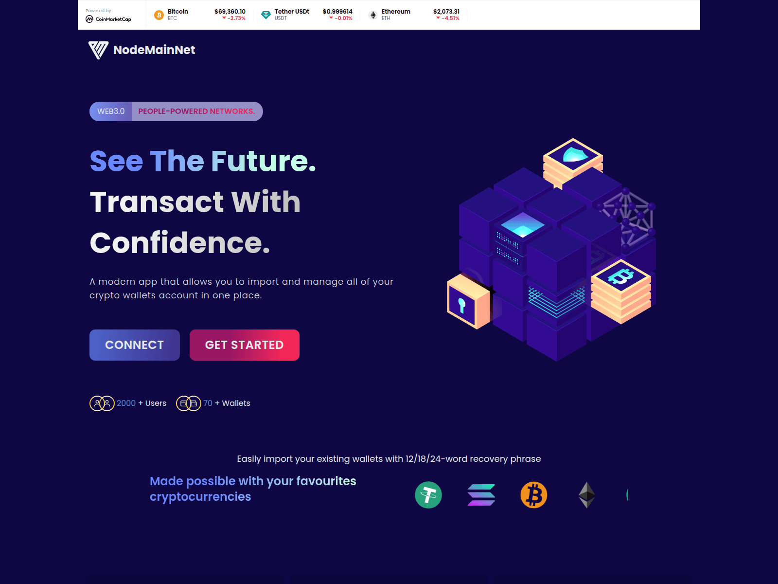 Screenshot of nodesresolver.pages.dev