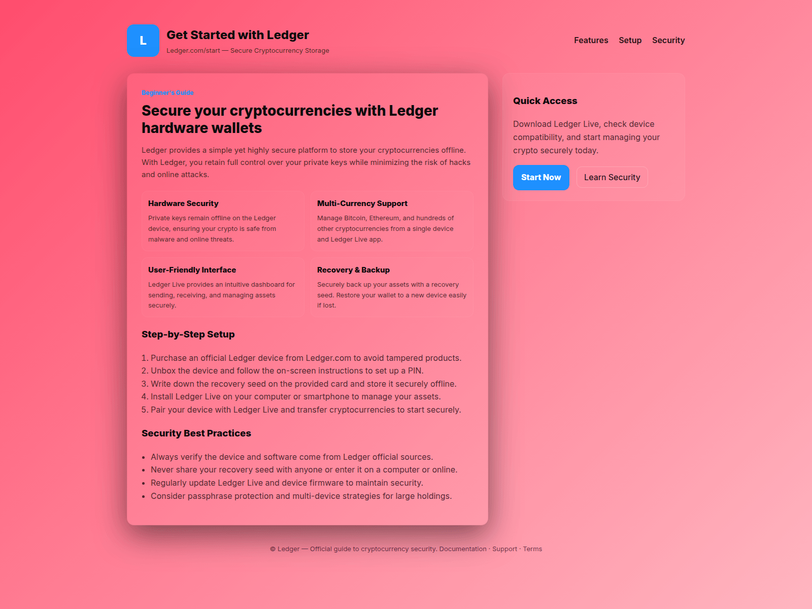 Screenshot of ledger-wallet--app-us.pages.dev