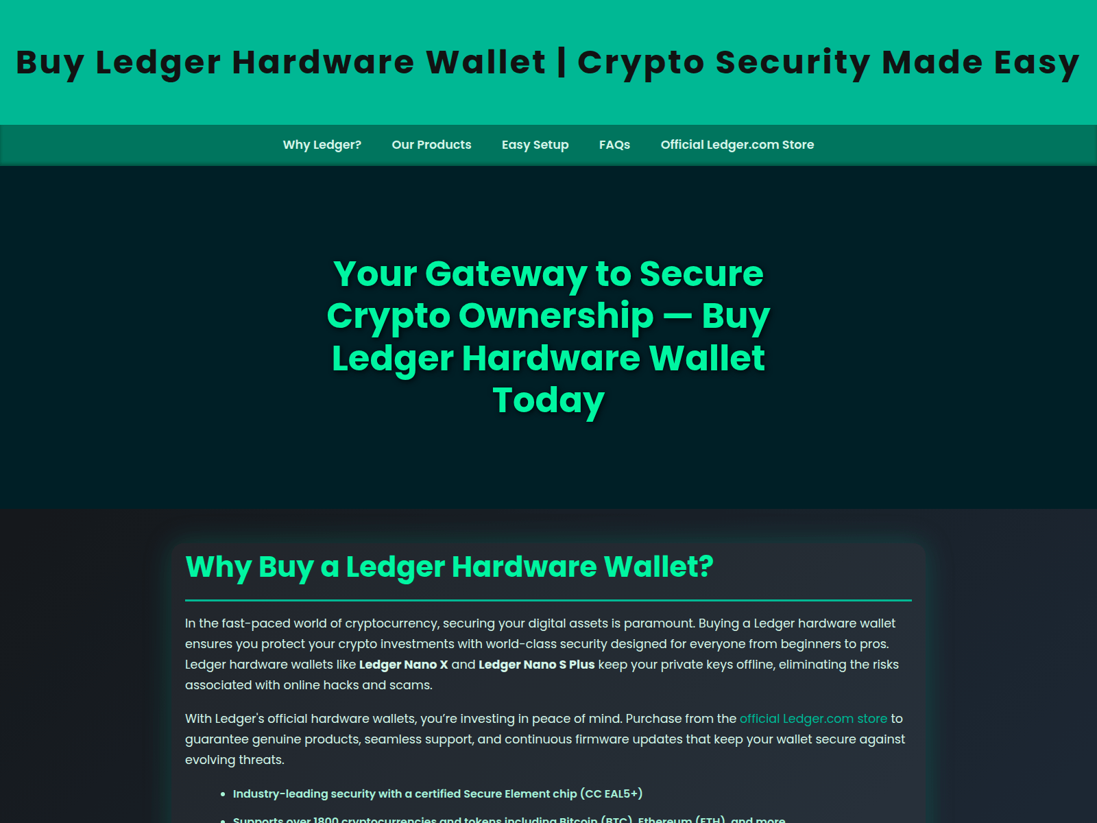 Forensic screenshot of hrdwre-trerzr-liv.pages.dev