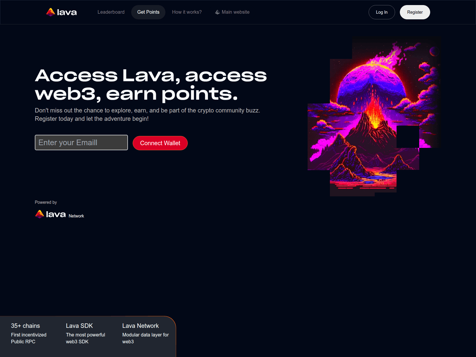 Screenshot of lava2.pages.dev