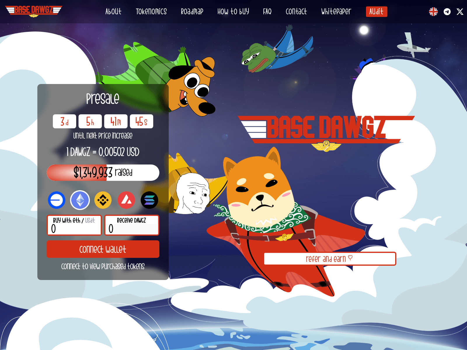 Screenshot of basedawgz.pages.dev