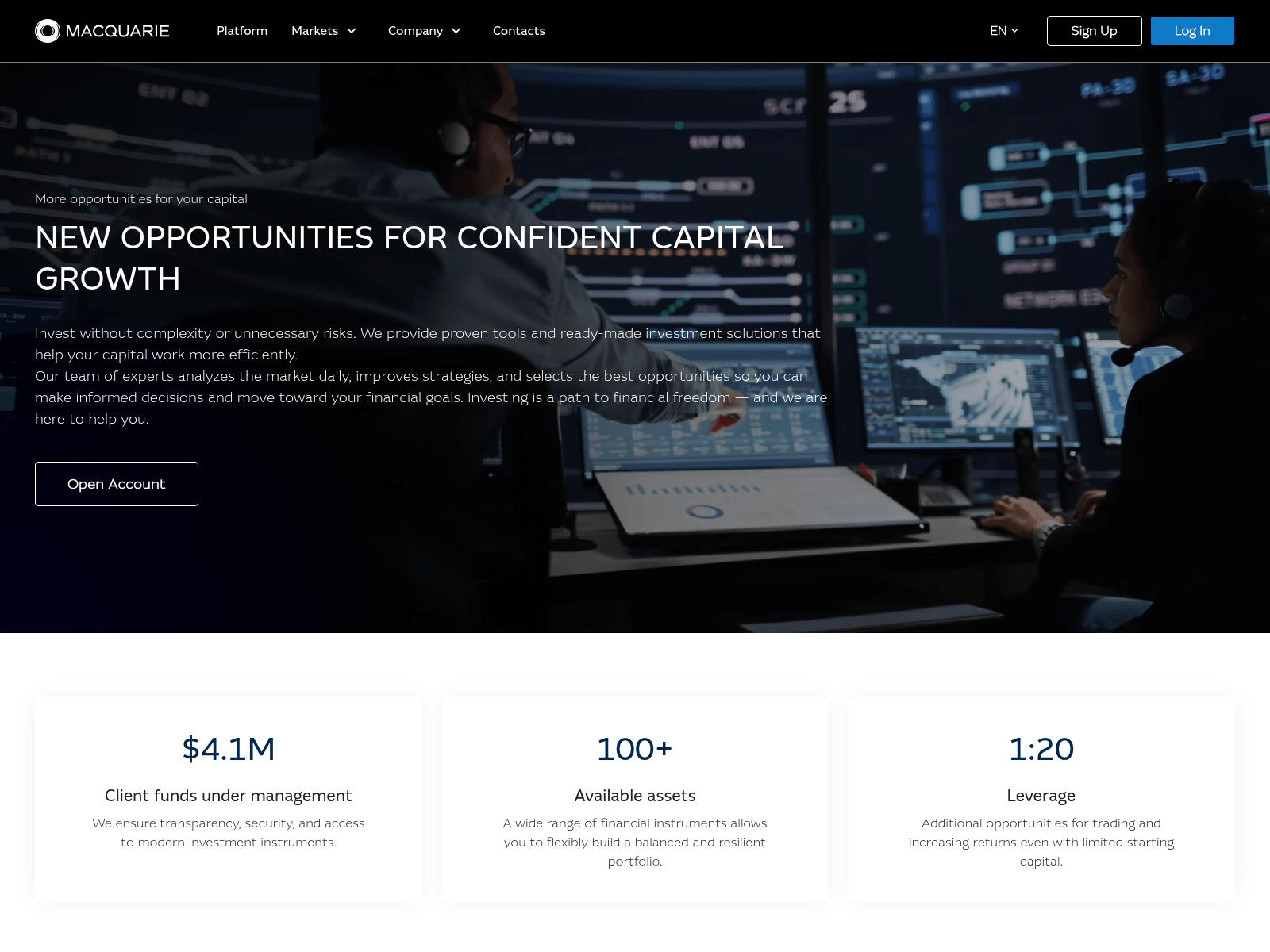 Forensic screenshot of macs-inves.com