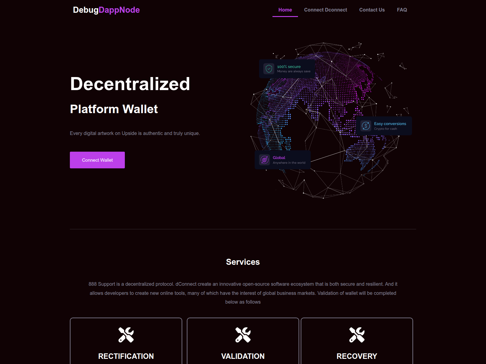 Screenshot of testinter.pages.dev