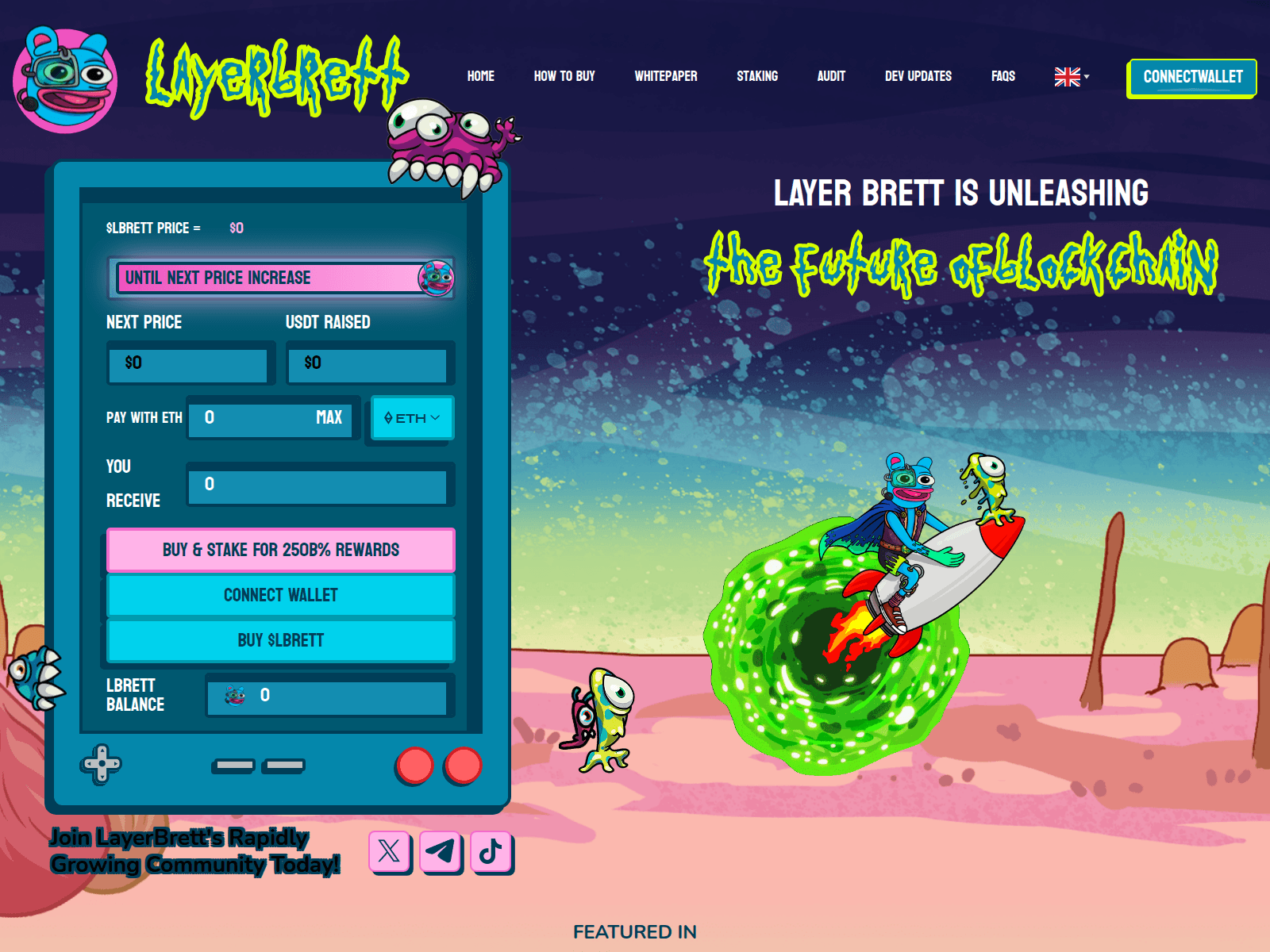 Forensic screenshot of www.brettlayer.xyz