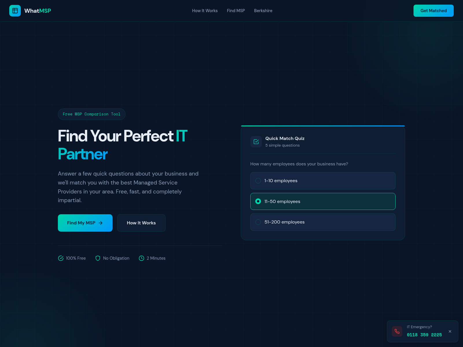 Screenshot of whatmsp.pages.dev