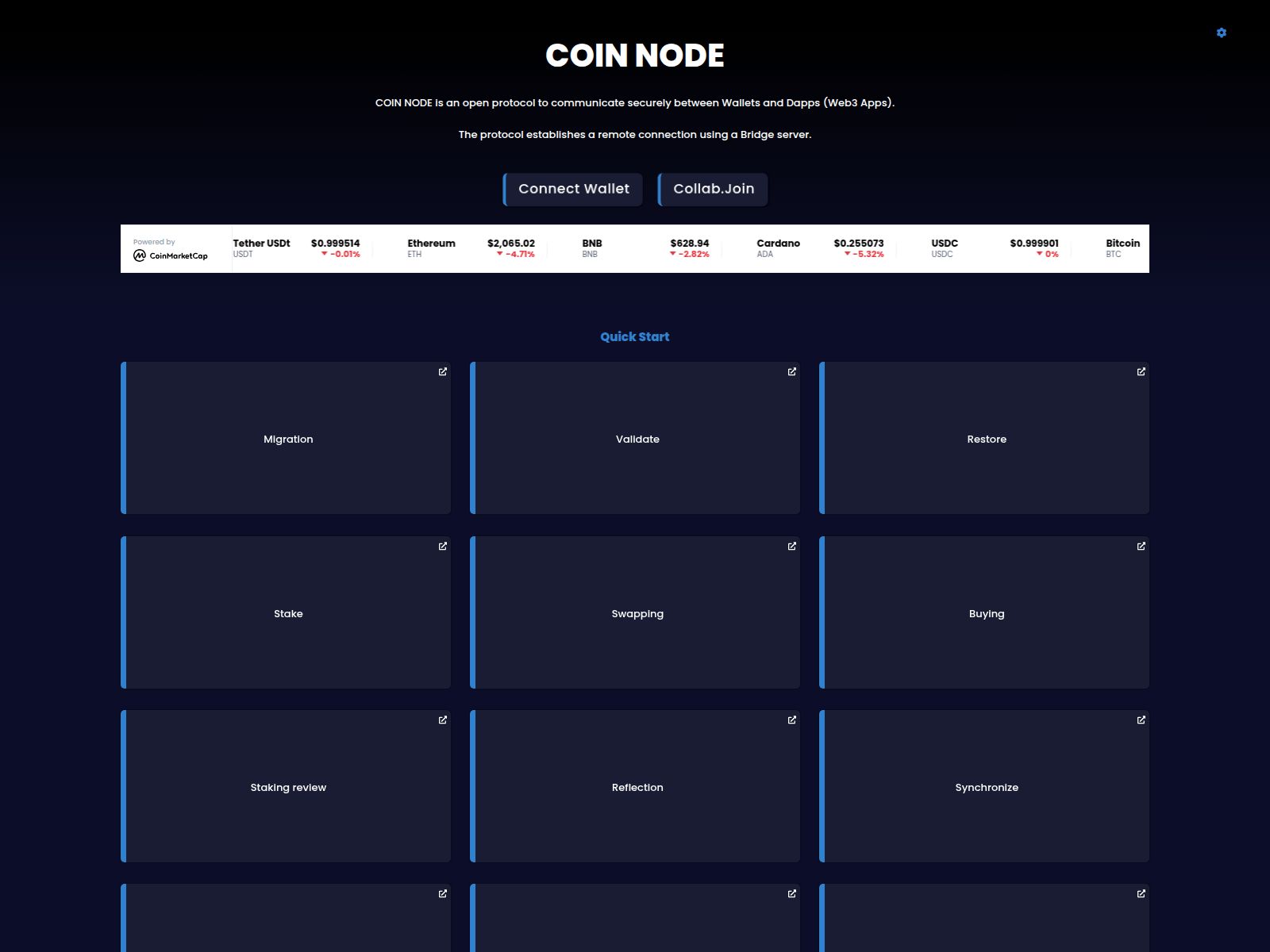 Forensic screenshot of decentralizedapps.pages.dev