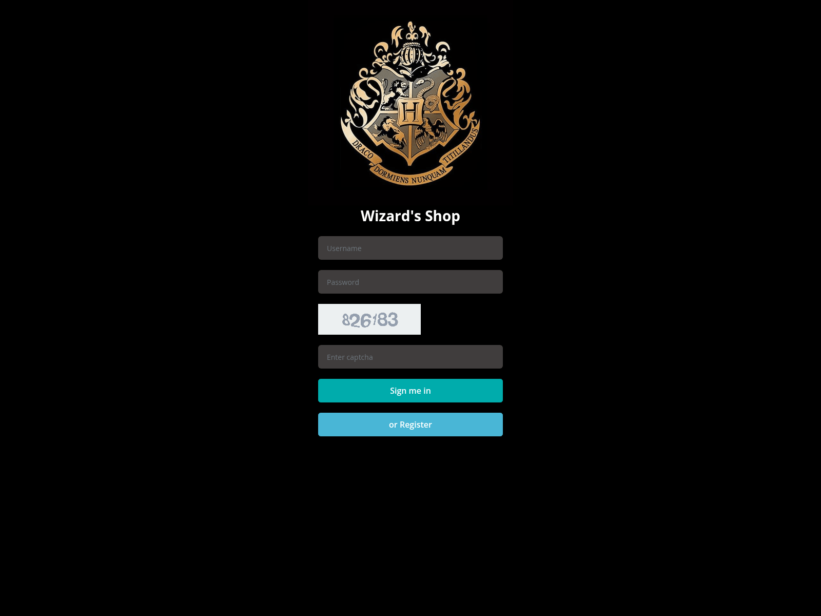 Screenshot of wizardshopp2.cc