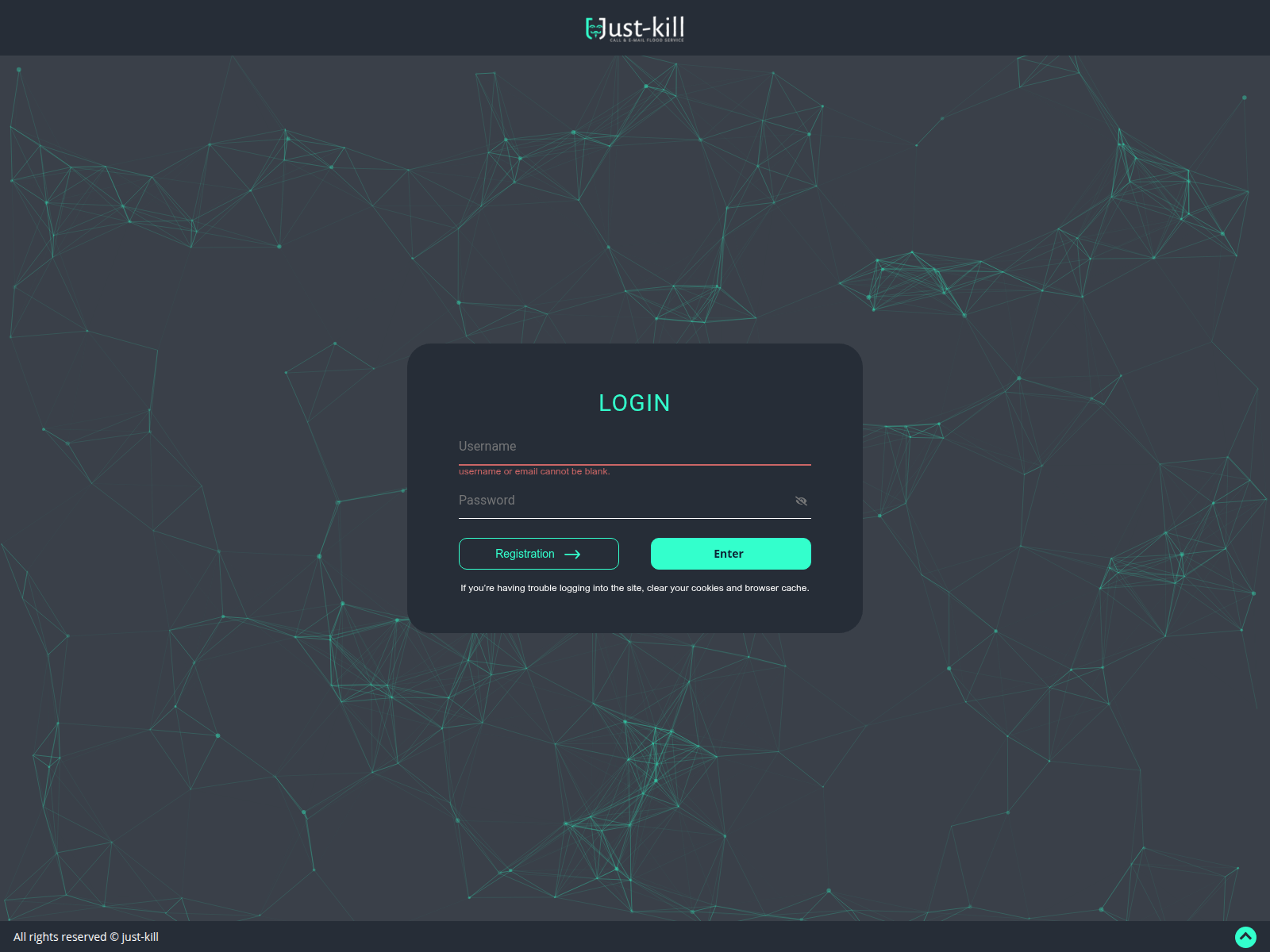 Screenshot of just-services.biz