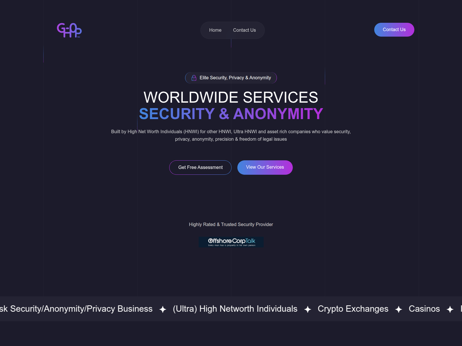Screenshot of gh0p.biz