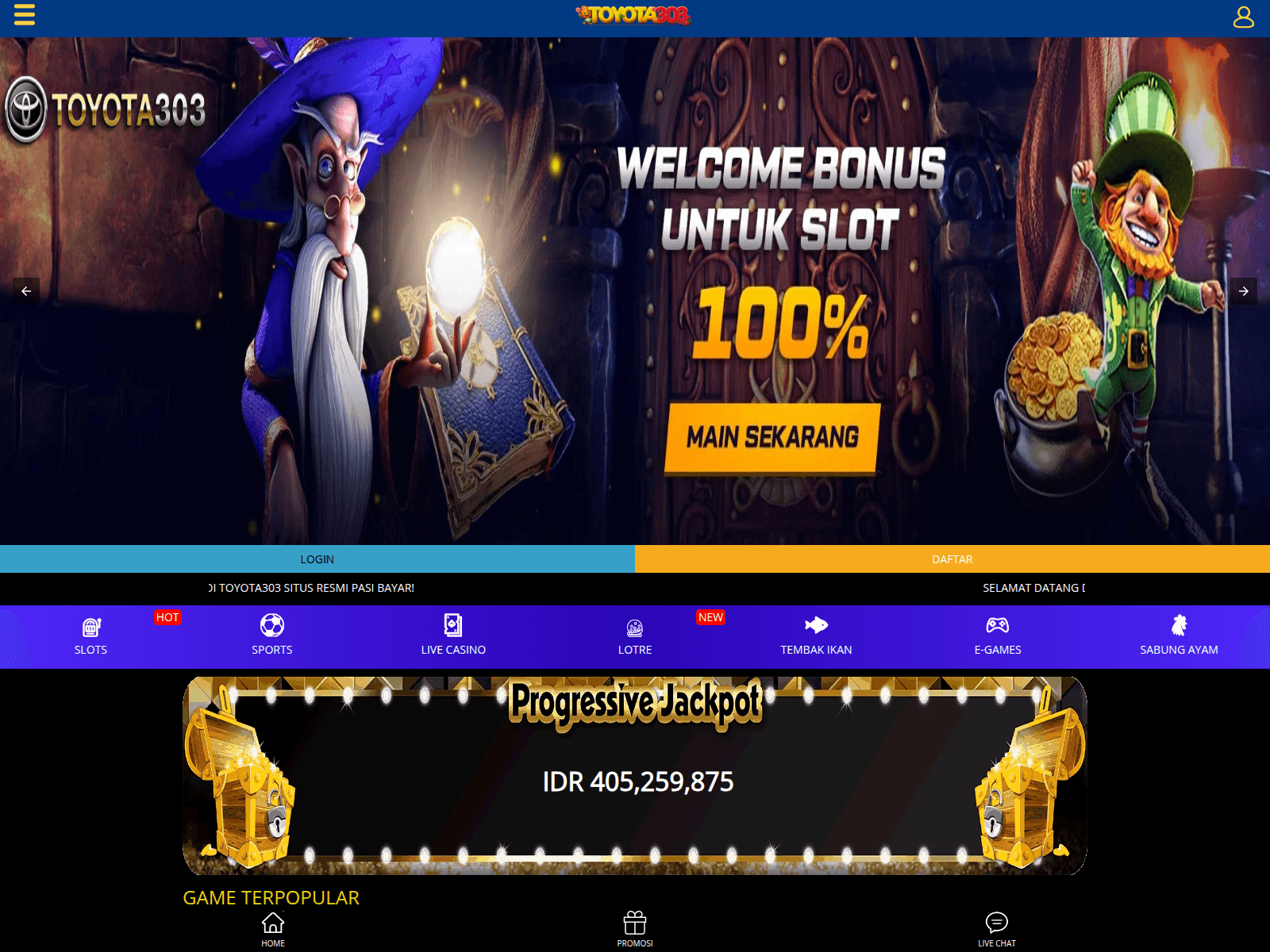 Screenshot of toyota303new.pages.dev