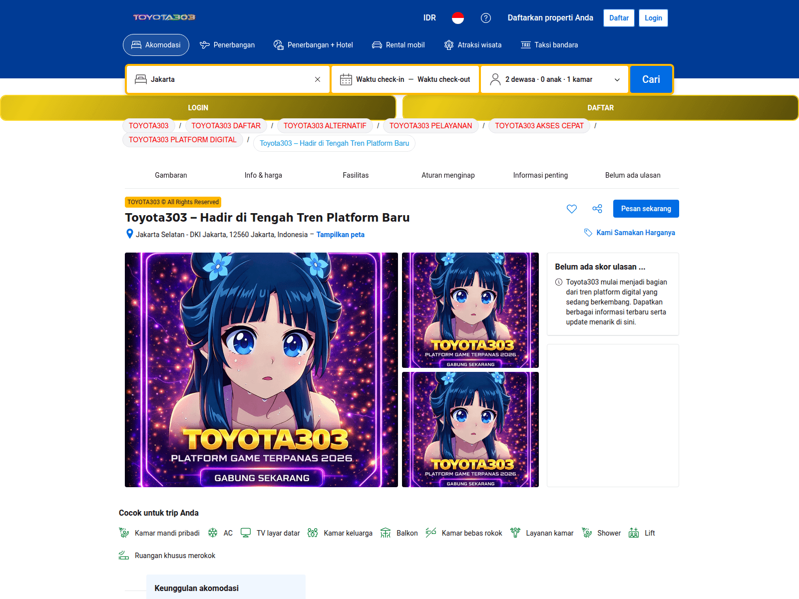 Forensic screenshot of toyota303.it.com