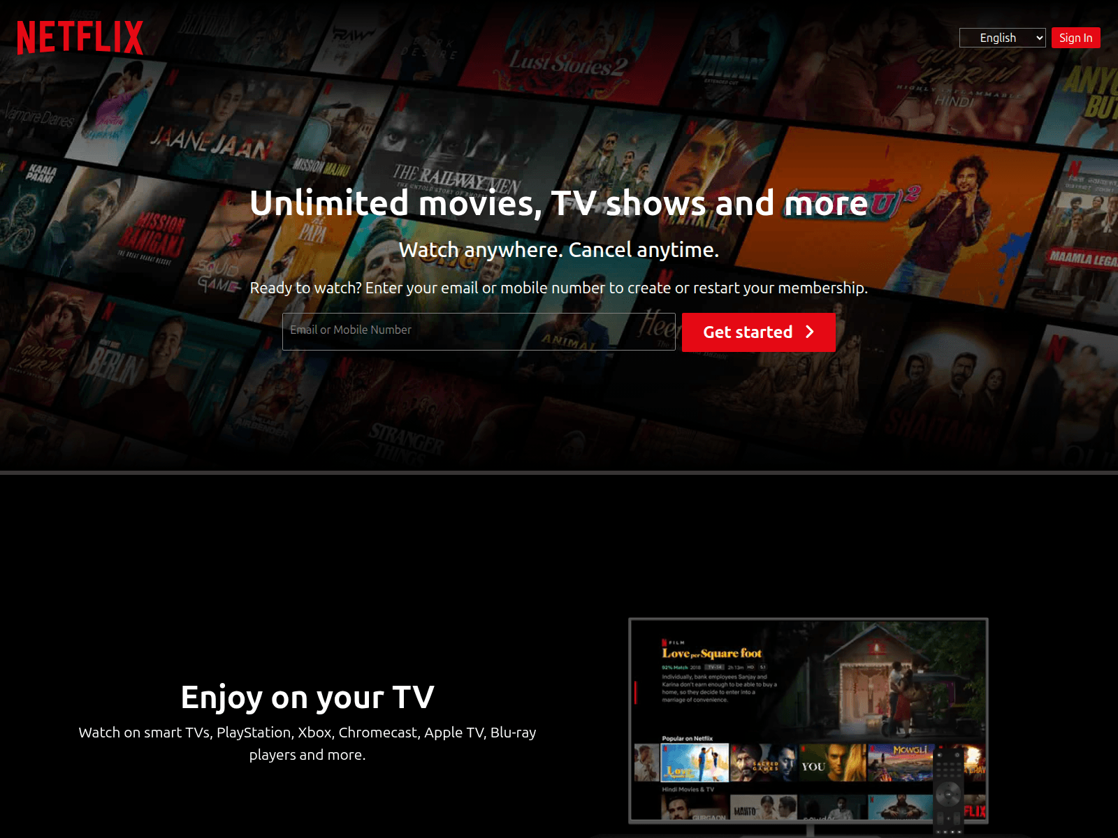 Screenshot of netflix-clone-iota-sand.vercel.app