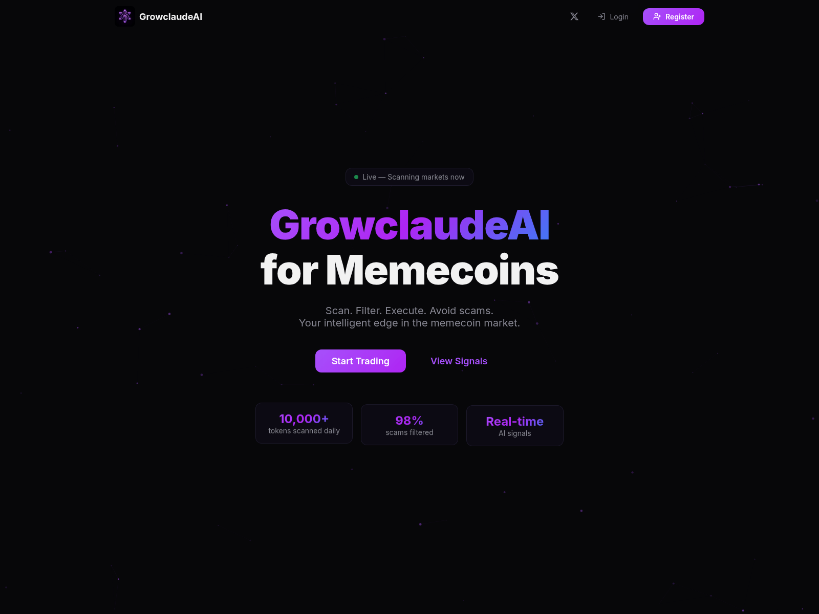 Forensic screenshot of growclaudeai.com
