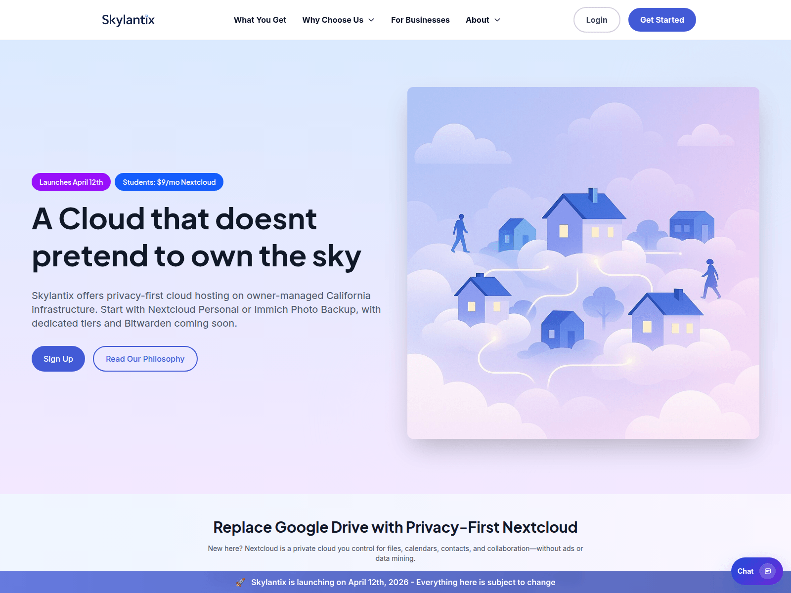 Forensic screenshot of skylantix.com