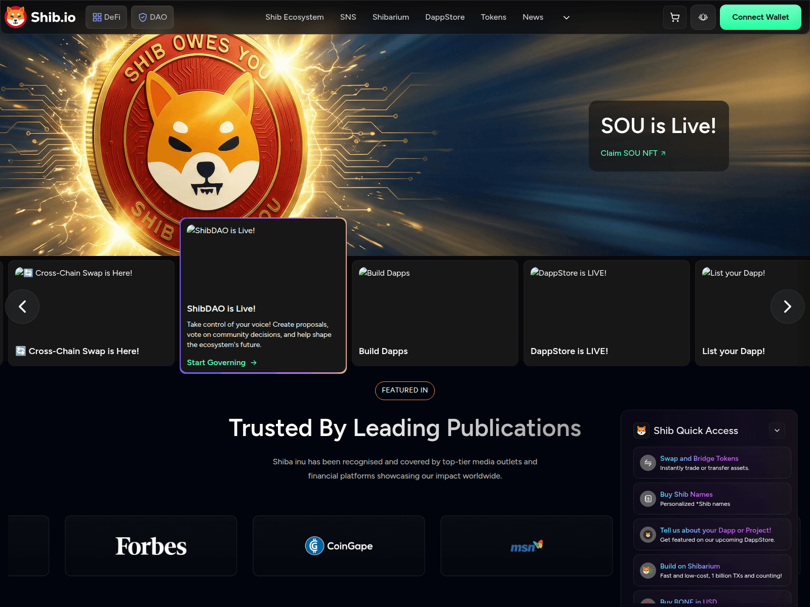 Forensic screenshot of daoshib.com