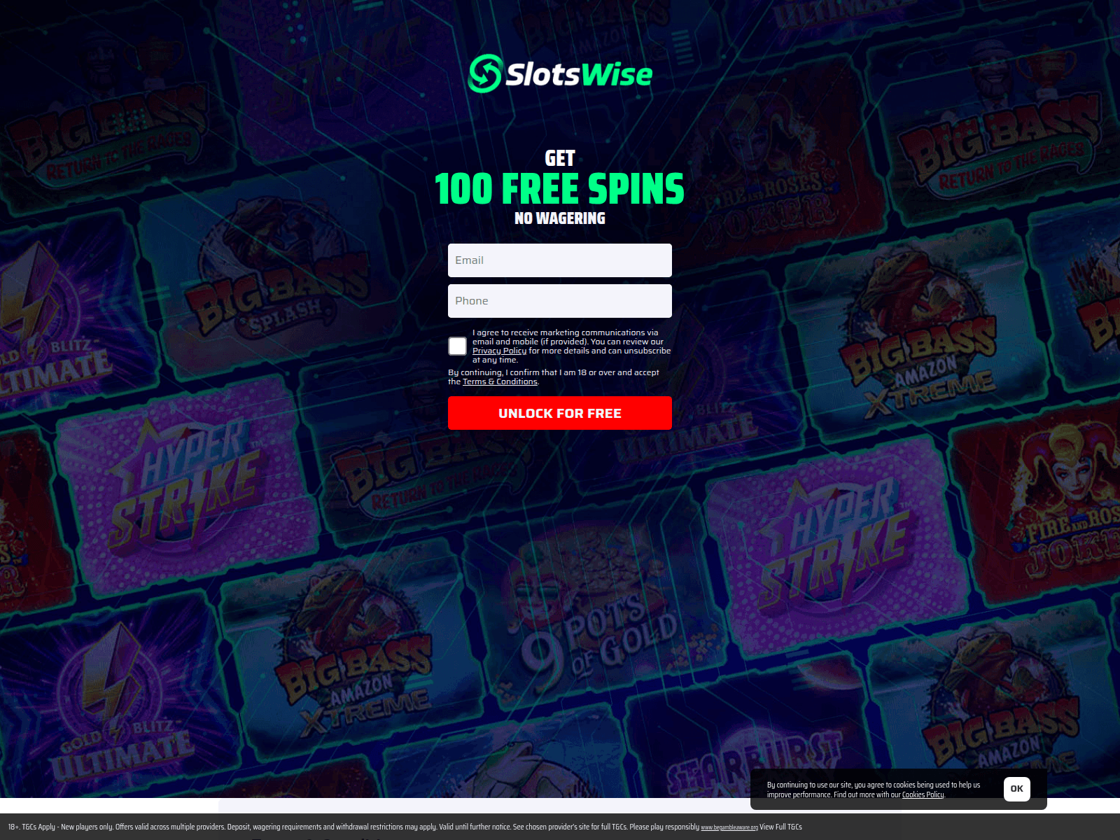 Forensic screenshot of ie.slotswise.com