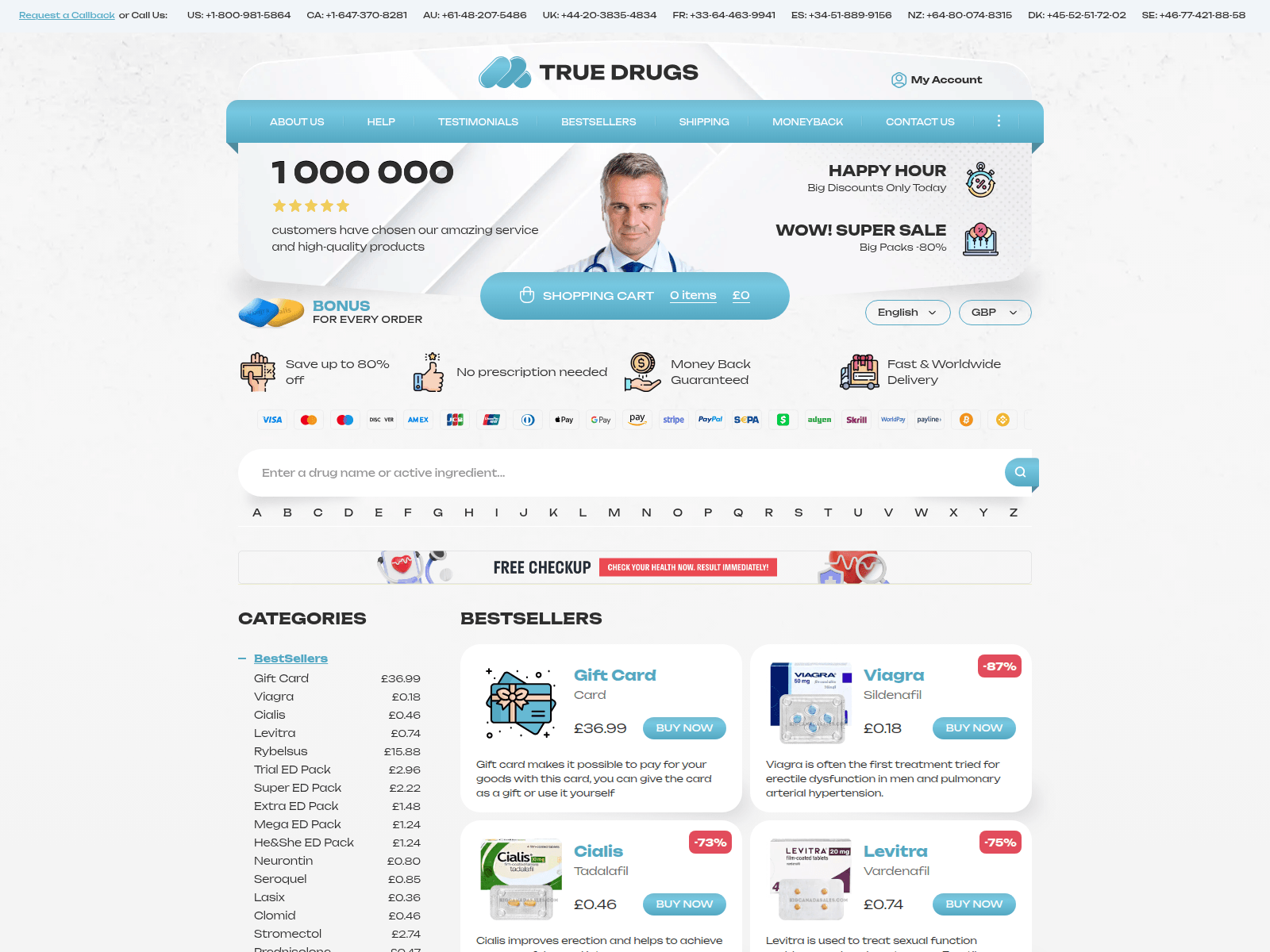 Screenshot of bigcanadasales.com