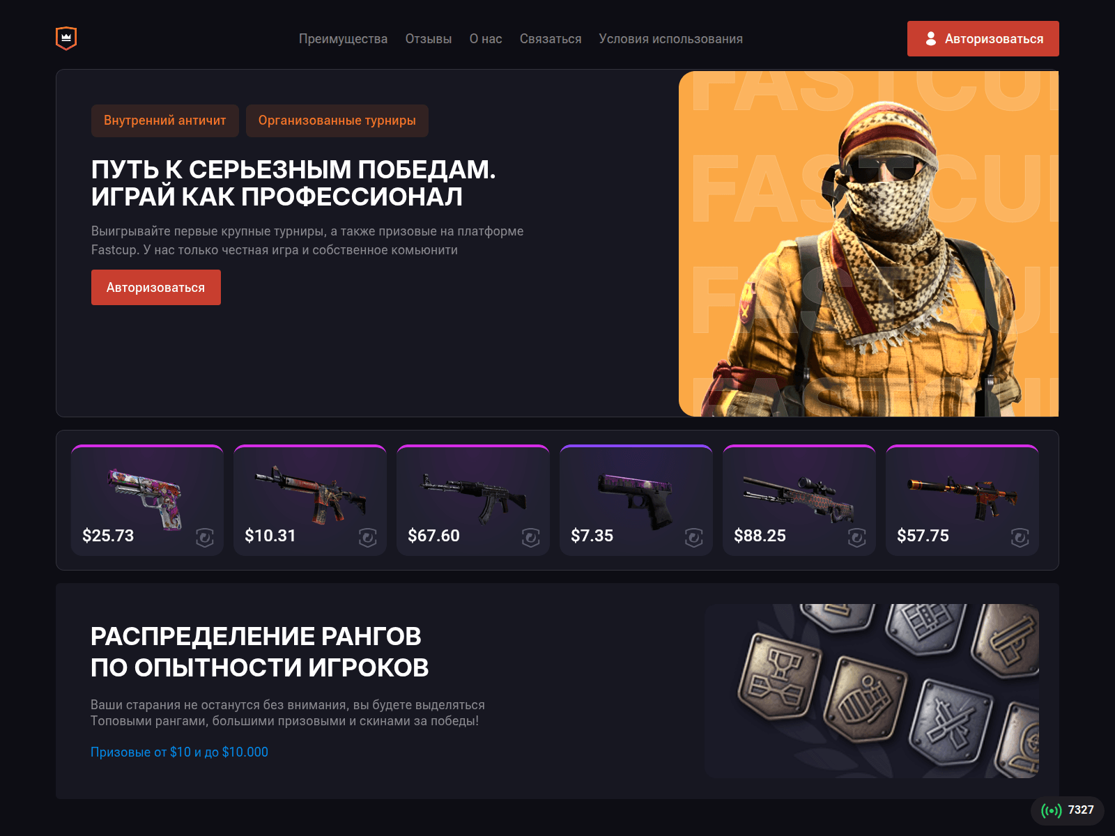 Screenshot of fasmcup.com