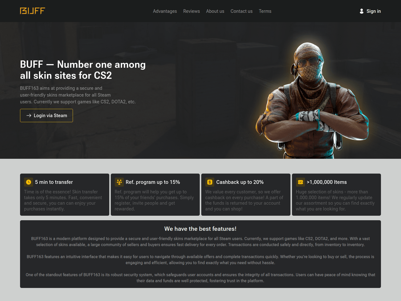 Screenshot of buf16.com