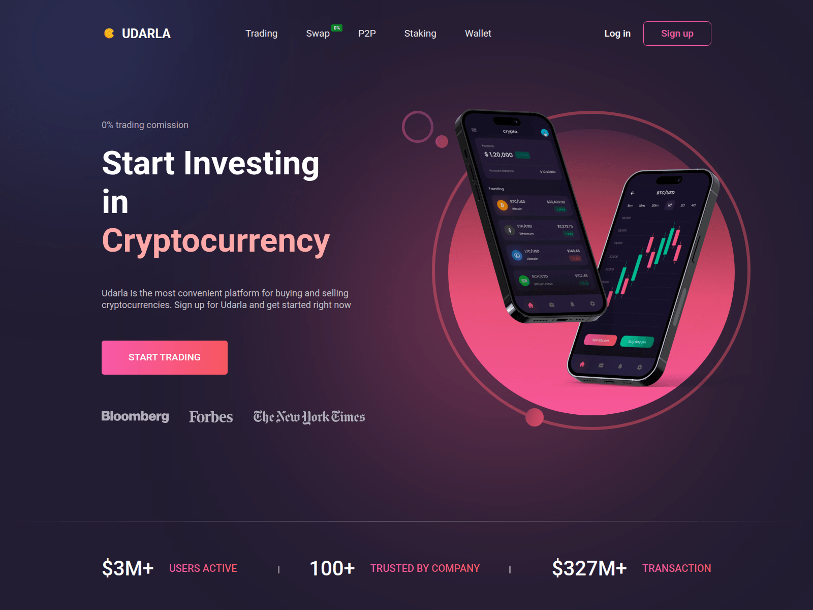 Screenshot of udarla.com