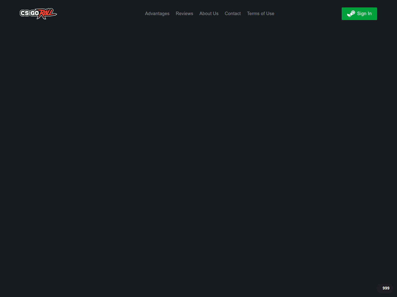 Screenshot of csgoonroll.com