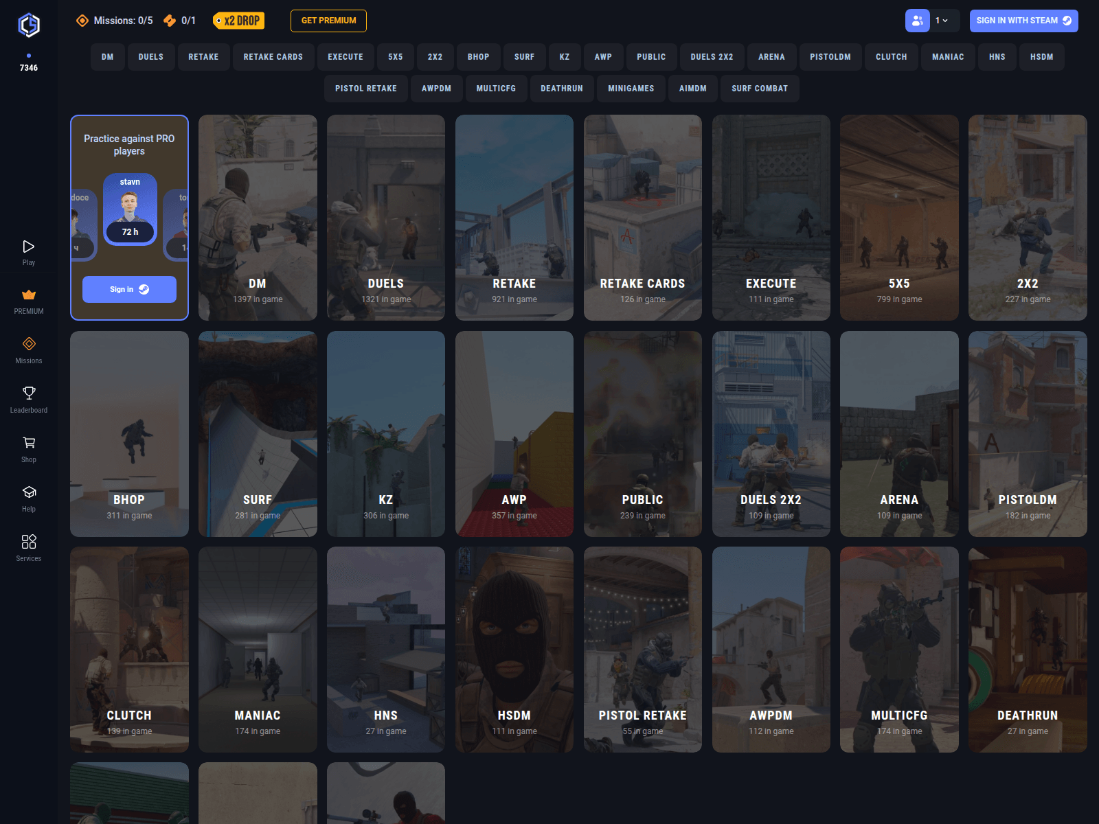 Screenshot of cybershove.com