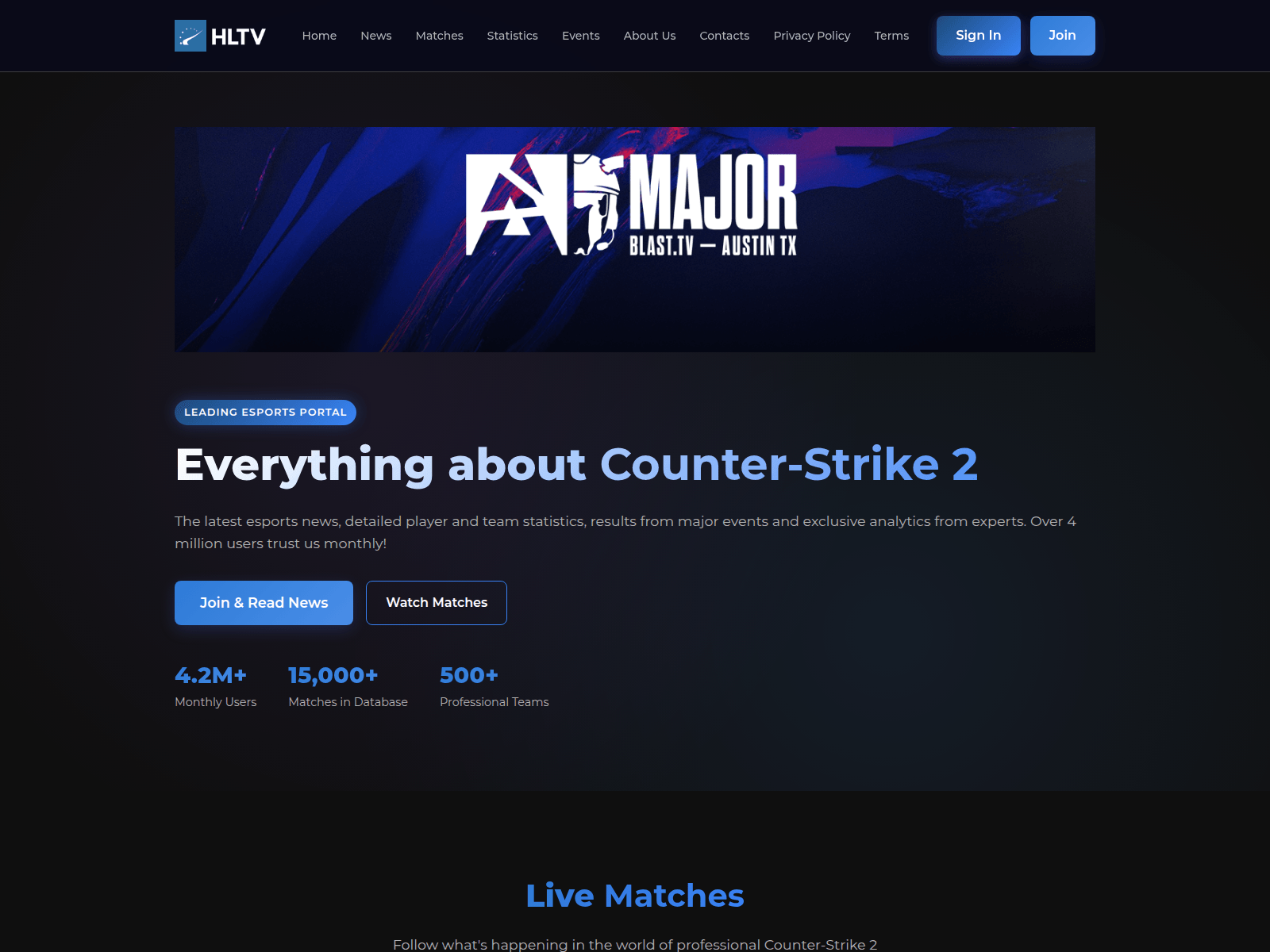 Screenshot of hltov.com