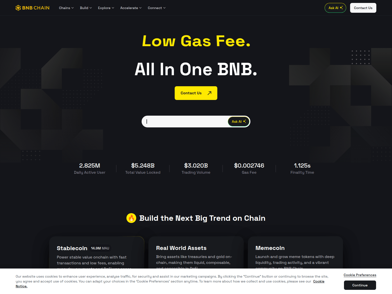 Screenshot of bnbliquid.com