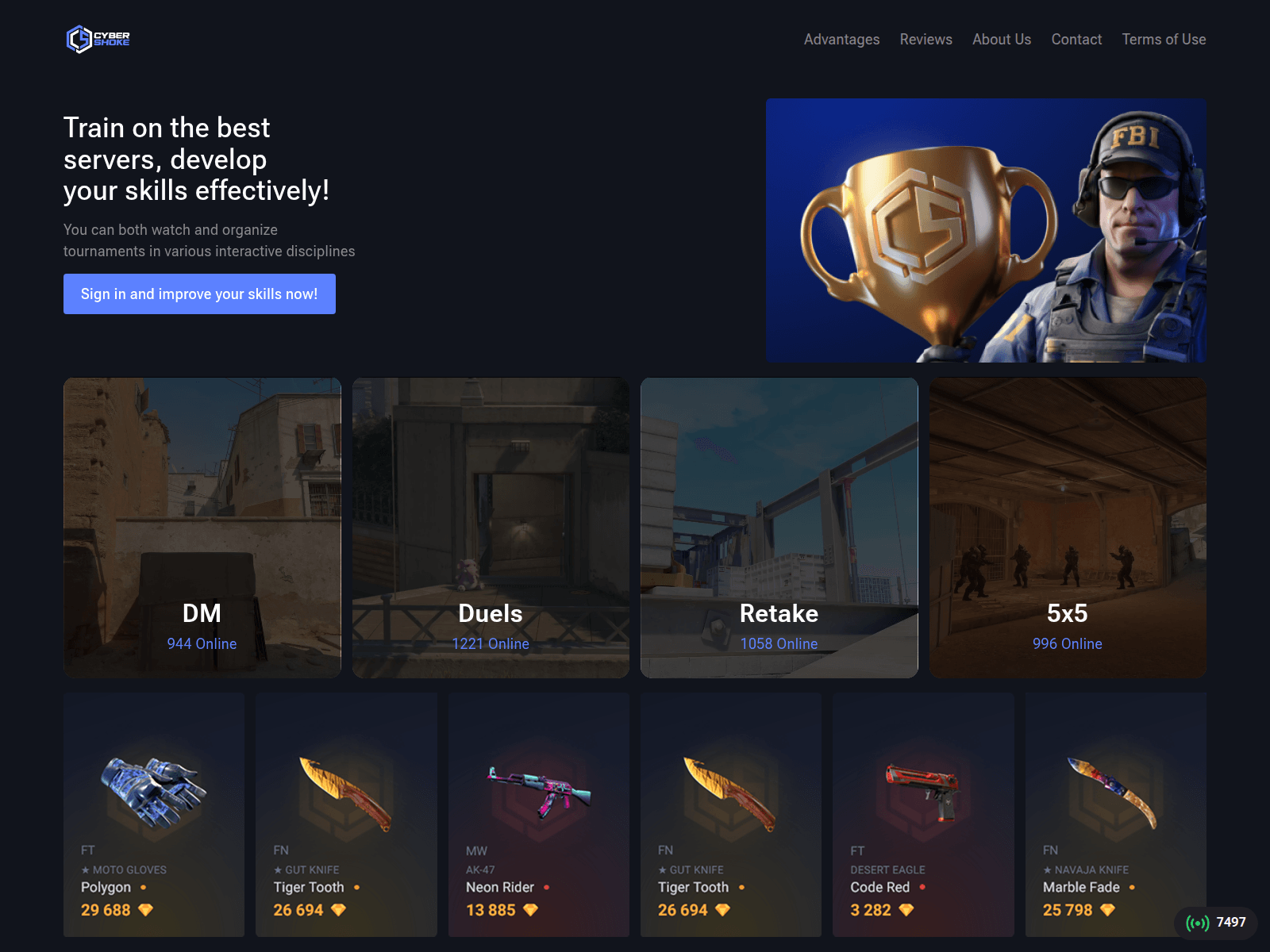 Screenshot of cybprshoke.com
