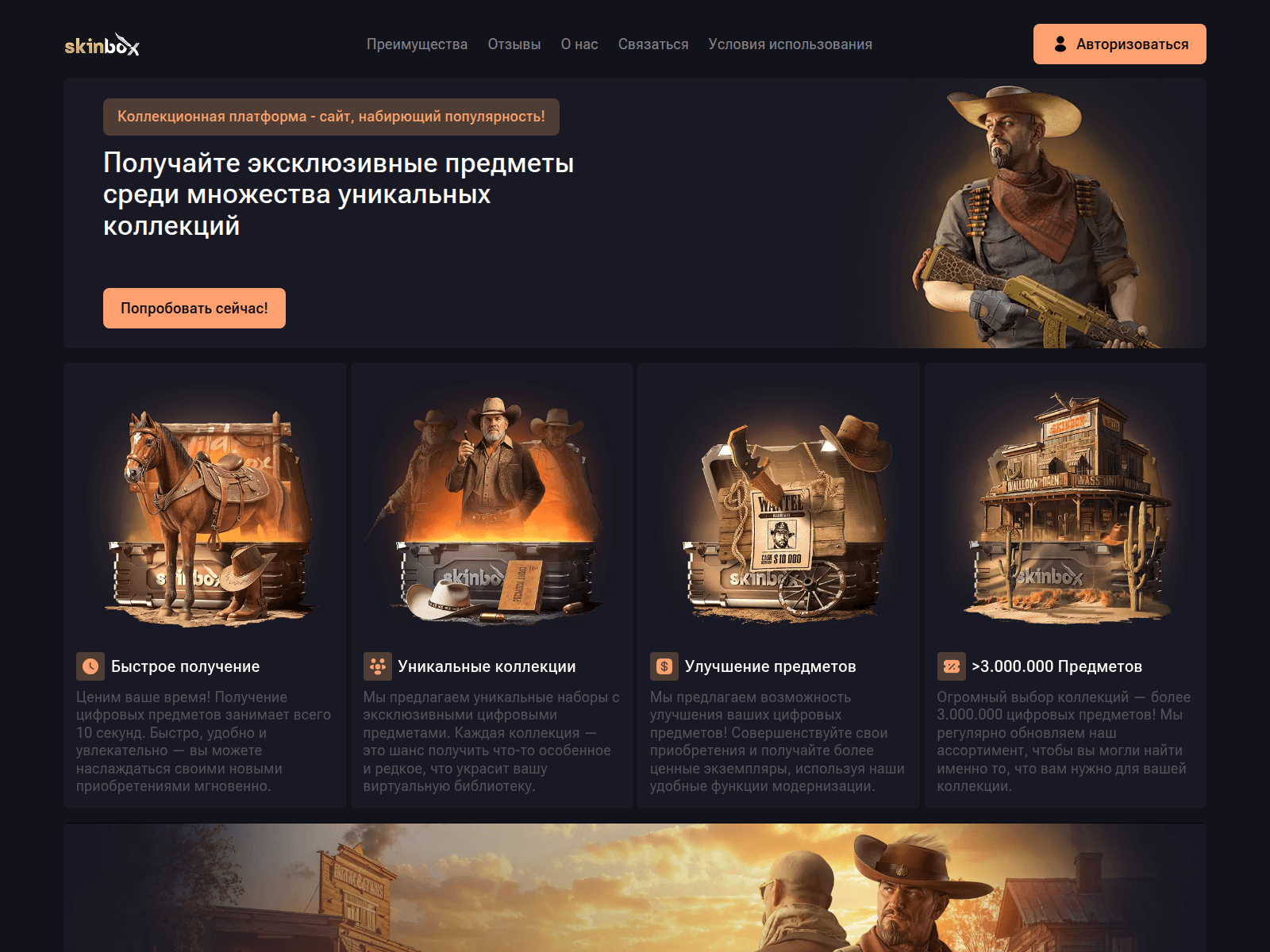 Screenshot of skiwbox.com