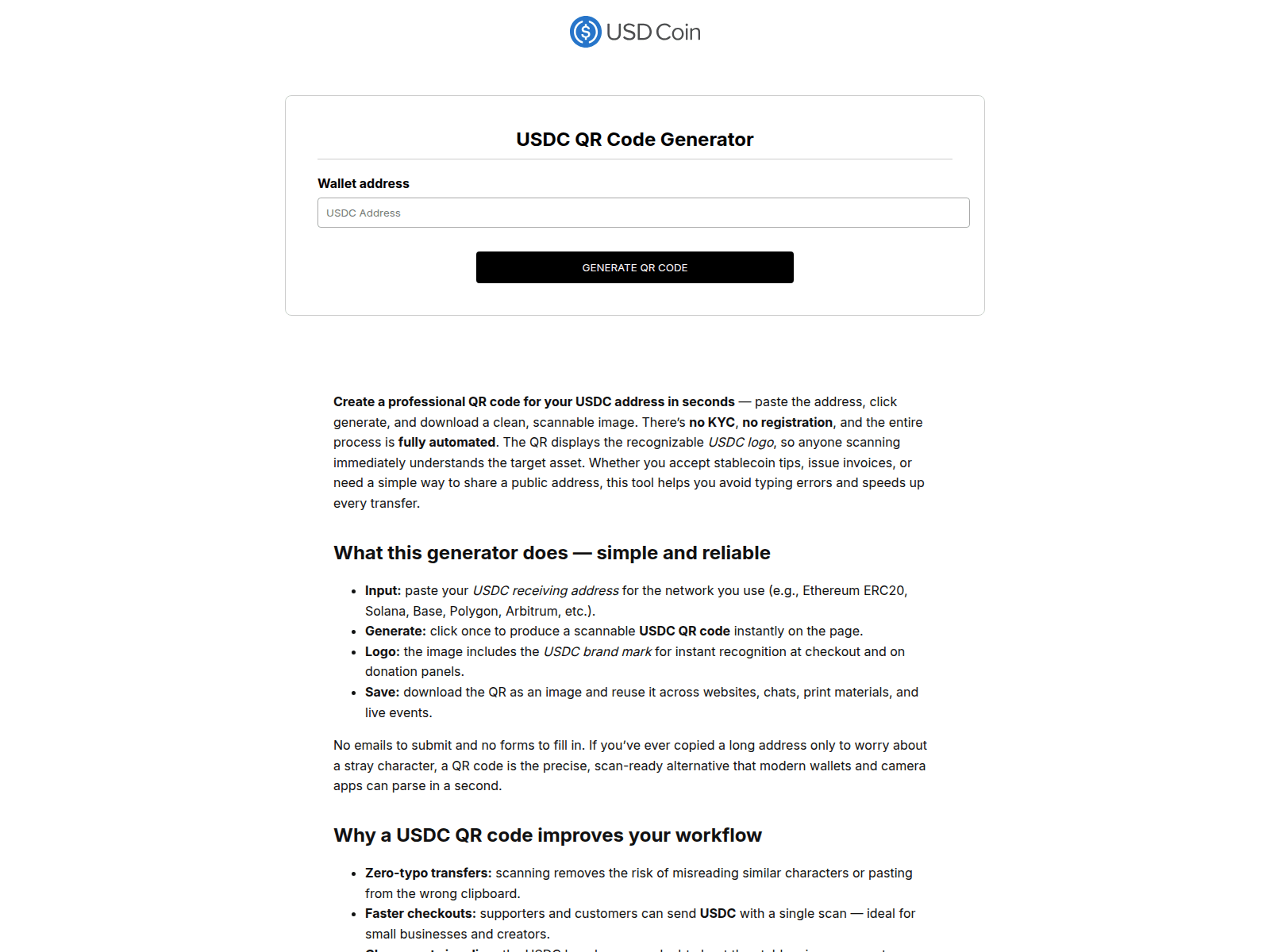 Screenshot of stable-qr-code-generator.com