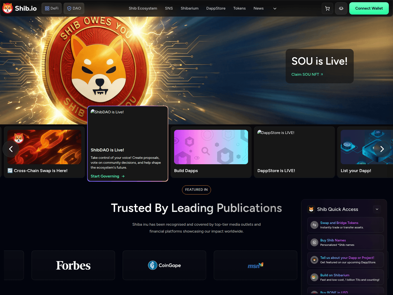 Screenshot of shibtoken-obtain.com