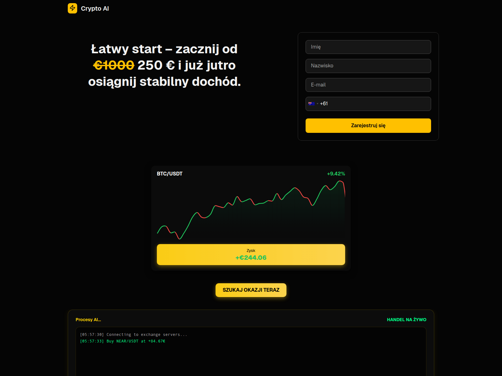 Screenshot of pltradingbotres.com