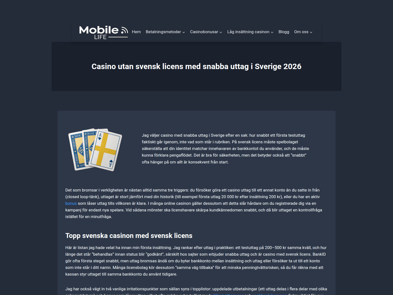 Screenshot of mobilelifecentre.com