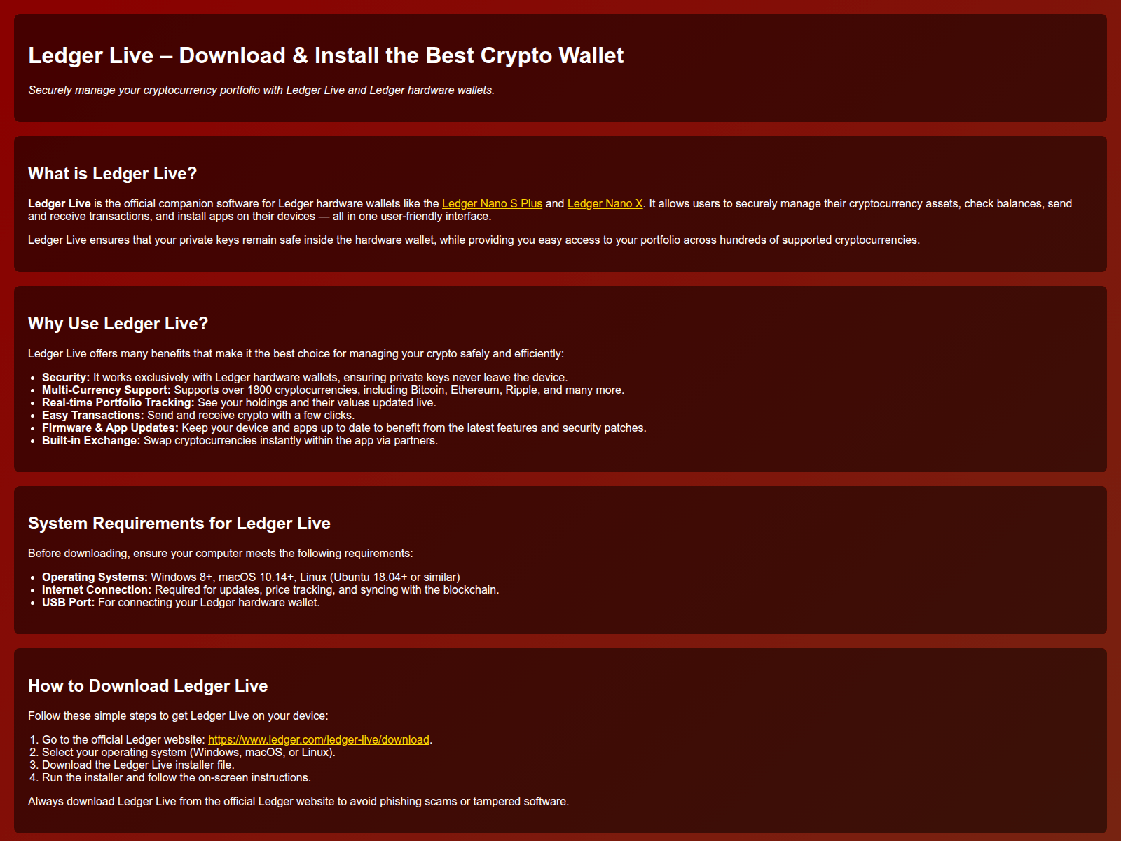 Screenshot of ledger-liveapp--get.pages.dev