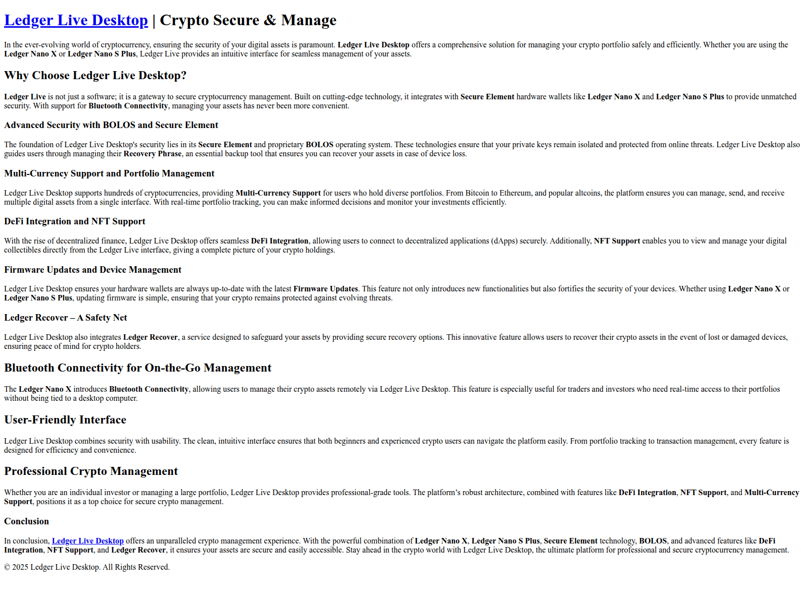 Screenshot of ledgerr-live-app-desktop.pages.dev
