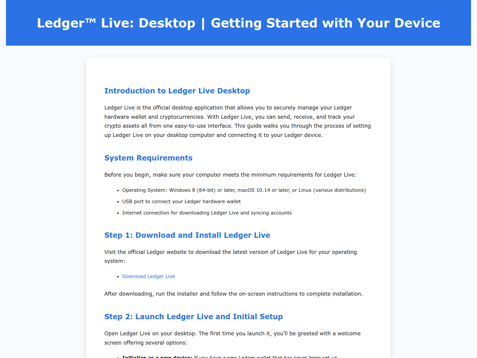 Screenshot of ledger--live-info.pages.dev