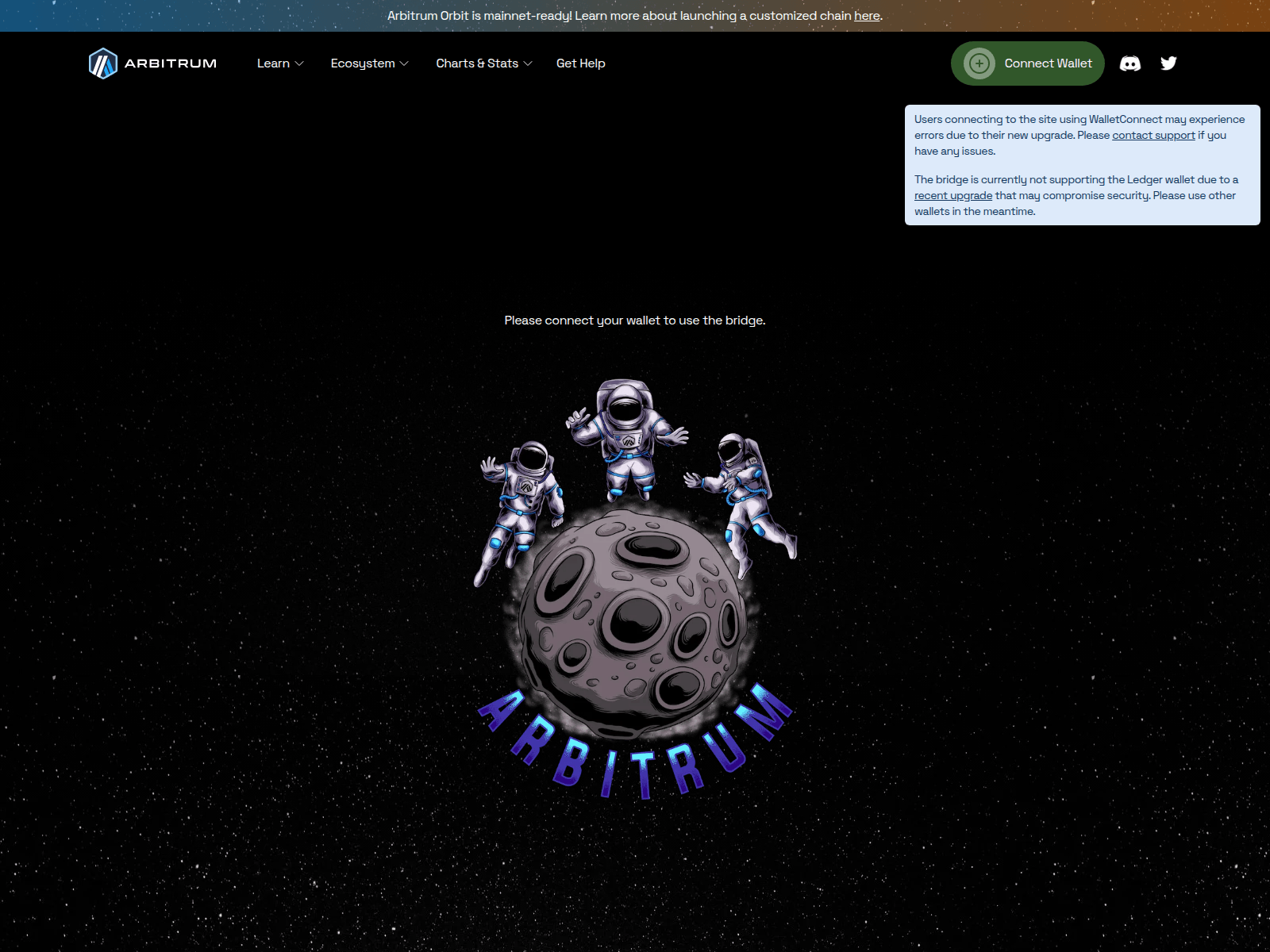 Screenshot of arbitstrum.pages.dev