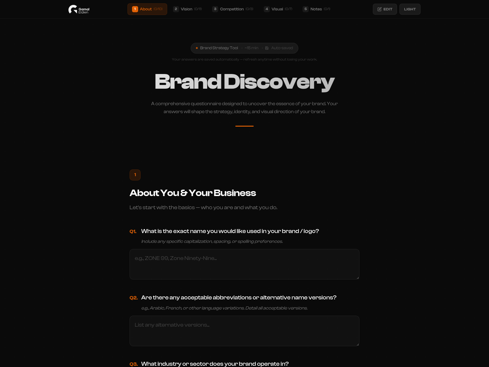 Screenshot of brand-brief.pages.dev