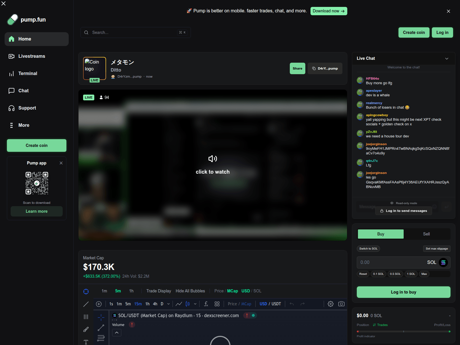 Screenshot of streamfeed.fun