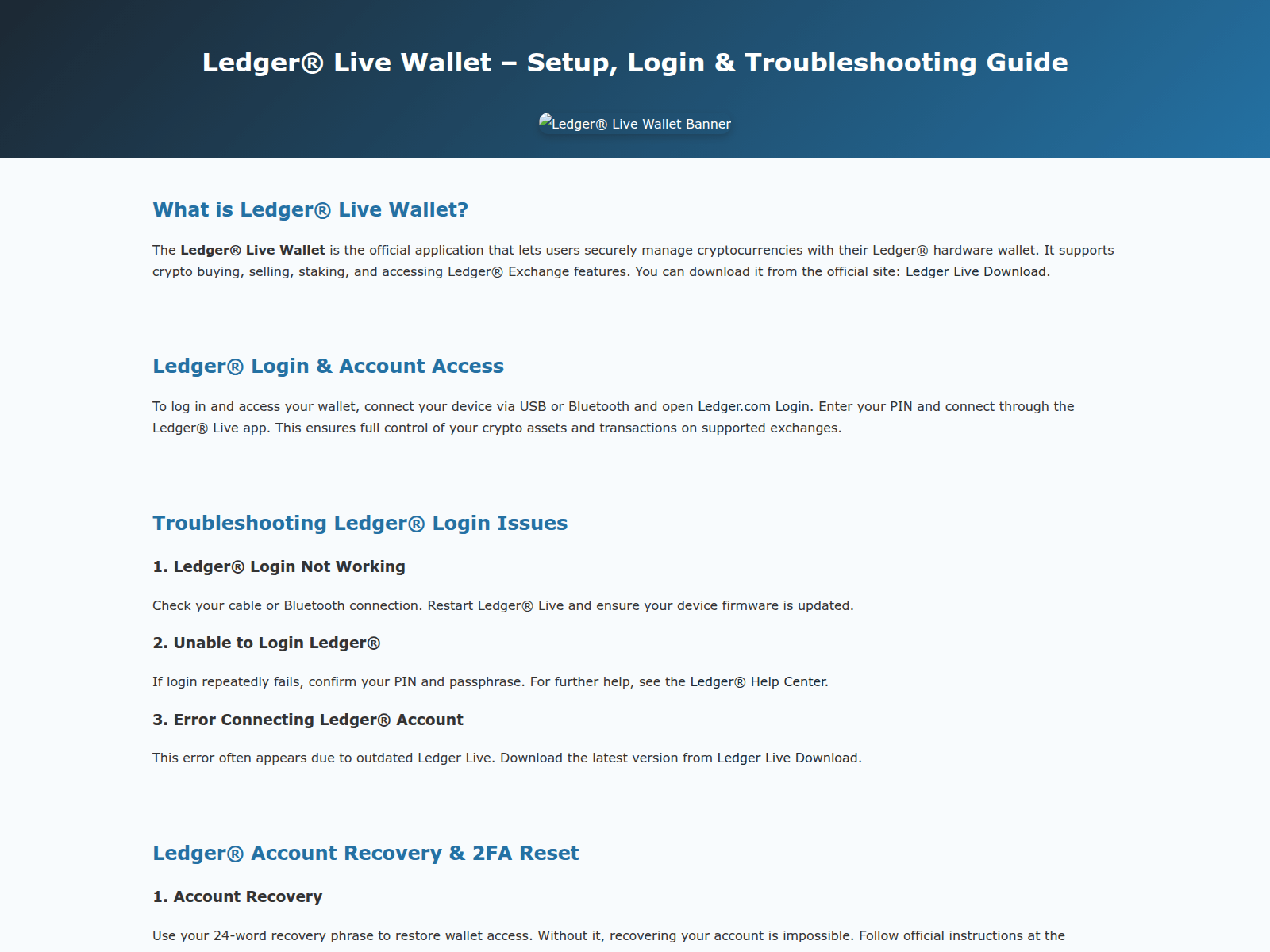 Screenshot of wllet-ledgre-live.pages.dev